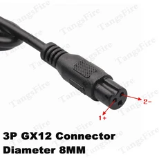 14 시리즈 52V 리튬 이온 배터리 팩에 대 한 58.8V 1.5A 충전기 전기 자전거, 01 3-Pin GX12