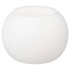 이케아 빈테르핀트 미니양초홀더 반투명유리 화이트 7cm