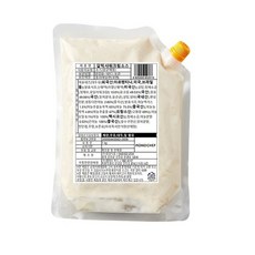 모노쉐프 갈릭샤워크림소스 1kg X 2봉 BOX [원일식품], 2개