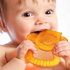 HM 물어도 안전한 치아발육기 신생아선물, 2개