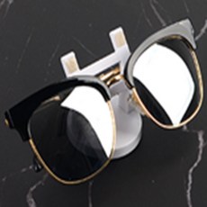 모노 회전 거치대 안경진열대, 블루