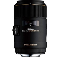 시그마(Sigma) SIGMA 시그마 Canon Nikon F마운트 렌즈 MACRO 105mm F2.8 EX DG OS HSM 단초점 망원 풀 사이즈 일안레프 전용