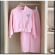 2025娜娜 愛心繡花套裝 粉色太空棉舒適寢具組, 130