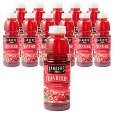 랭거스 크랜베리, 449ml, 12개