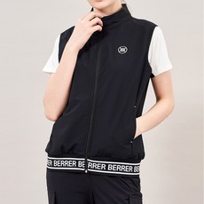 그레힙 여성 골프 조끼 여름 냉감 쿨 레터링 바람막이 빅사이즈 집업 베스트 점퍼