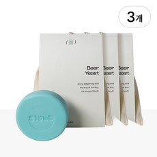 맥주효모 샴푸바 두피 케어 탈모 관리 두피 클렌징 고체샴푸 두피관리 모발영양 저자극 데일리 샴푸 슬로뎃, 3세트