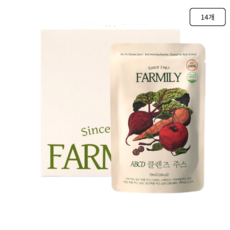 팜밀리1987 ABCD 클렌즈 주스, 70ml, 14개