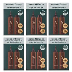 수월 수월액 워터트리트먼트 기획, 6개, 400ml