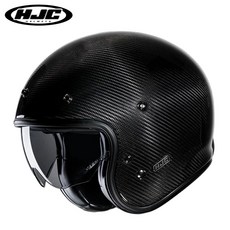 HJC 홍진헬멧 V31 클래식 오픈페이스 오토바이 바이크 헬멧, 10번 솔리드 카본