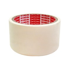 혜성 마스킹박스테이프 흰색 종이테이프 50mm, 1개