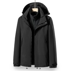 【台灣出貨】三合一衝鋒衣 防風防水衝鋒外套 保暖外套 搖粒絨內膽 登山外套 衝鋒衣男 加絨加厚 冬天外套 連帽外套女