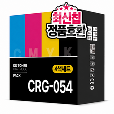 디디토너 MF643CDW MF645CX MF641CW LBP621CW LBP623CDW 호환, 1개, CRG-054 표준용량 4색세트