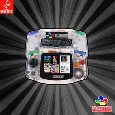 GBA 게임보이어드밴스 백라이트버전 커스텀 SFC 슈퍼패미컴 버전, 1개, GBA_SFC 버전
