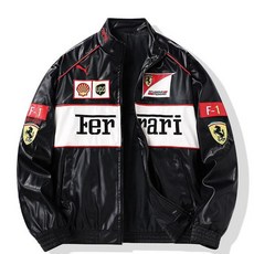 남성 바람막이 오프로드 재킷 윈드러너 자켓 방풍 집업, 크림화이트 가죽