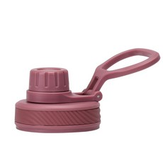 現貨速發 1L/650ML不鏽鋼保溫杯杯蓋 便攜提手運動水壺杯蓋 車載咖啡杯蓋 彩色手提隨身杯蓋, 煙粉（運動款）, 1個