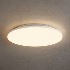 메가맨 LED 원형 슬림 직부등 MEGA 18W 200mm(8인치) 전구색 계단 현관조명