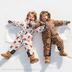 밀리밤 25년 겨울신상 브랜드데이 아동 키즈 토들러 밀리 올인원 스키복