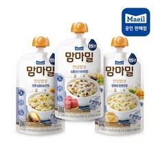 매일유업 맘마밀 안심이유식 15개월 3종 (총10개), 1개, 소불4+닭백숙3+전복3