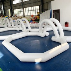 에어바운스 자동차 트랙 범퍼 체험 교육 학습 행사용, 3-4m