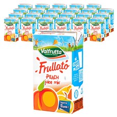 벨푸르타 복숭아 믹스 주스, 125ml, 24개