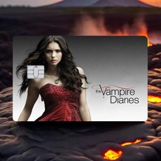 뱀파이어 일기 카드 스킨 스티커 은행 방수, 1개, 6. z1