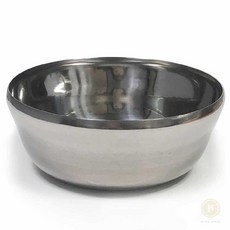한국금속 스텐대접1P(대/13cm)합뱅이 국그릇 밥그릇, 상세페이지 참조, 1개
