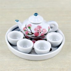 臺灣熱銷 陶瓷童子茶具 兒童禮品玩具 迷你小茶具擺件 兒童過家家玩具, 款式混發, 1個