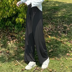 錦綸原紗防曬褲女夏季防紫外線冰涼UPF100+輕薄透氣百搭高腰休閒, S