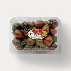 정담은 흑대추방울 토마토 특등급 백화점과일, 1개, 750g
