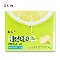 담터 레몬 에이드 믹스, 15g, 40개입, 1개