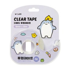 지보스 투명테이프 12mm*30m