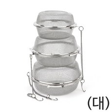 육수 X2개 주방 대형 다시망 스텐 거름망 멸치 다시통 55867PC 1(ea)