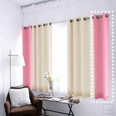 암막 커튼 작은창 아일렛 커텐 거실 창문 아이방 방한