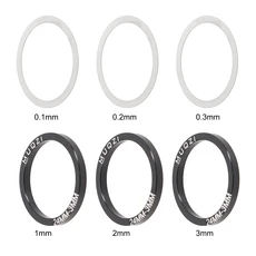 자전거 크랭크셋 스페이서 바텀 브래킷 30mm 와셔, 24mm, 1개, 단일