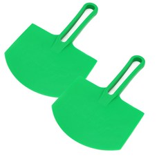 아이베란다 접착제 시멘트 주걱 반달 퍼터 흙손 미장손, 2개