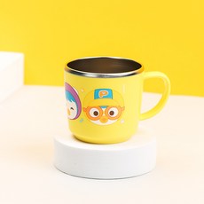 홈앤키즈 뽀로로 논슬립 피크닉 스텐컵 유아 어린이 어린이집 물컵 양치컵 유아컵 유아물컵 유아스텐컵 어린이컵 어린이집양치컵 어린이양치컵 단체선물, 뽀로로 논슬립스텐컵 (피크닉), 1개