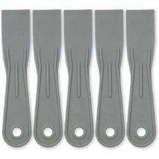스크래퍼 껌칼 퍼티 나이프 5팩 유연 페인트 스크레이퍼 - 스패클 공구 세트 플라스틱 벽 천장용 스프레더