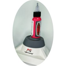 DH專業無線充電顏料搖勻器 - 紋身色料均勻攪拌器，專業紋身器材，提升工作效率, 1個, 白色新款搖勻器