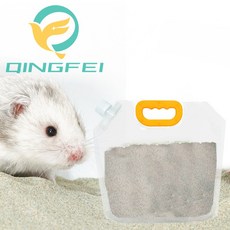 QINGFEI 沸石除臭砂 1.9公斤 倉鼠專用 低粉塵 高效吸附 快速凝結, 1個, 1包, 1.9kg