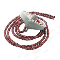 팽이줄세트 고무팽이 전통민속놀이 명절장난감 어린이 가정용 추억의 팽이치기, 1개, 상세페이지 참조