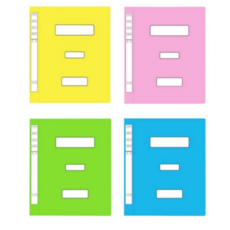 종이 대용량 정부 화일 A4, 연두색 (Light Green), 20개