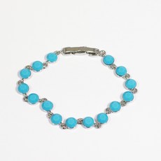 BNP쥬얼리 섬총각 임영웅 라이트블루 히어로 꽃길만걸어요 팔찌