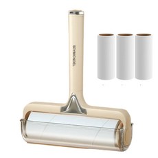 리브썸 사선커팅 강력테이프 먼지 돌돌이 거치대 + 4p, 1개