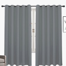 Sh스토어 미드나잇 햇빛차단 암막커튼 세트 거실커튼