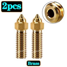 Ender 3 v3 KE 깍지 고속 화산 깍지 사이드 와인더 X1 X2 황동 구리 도금 경화 노즐용 Creality K1K1 Max, 20)Package2-Brass