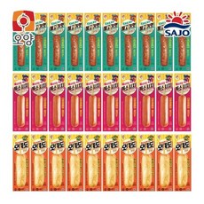사조오양 후랑크10팩+톡소시지10팩+오륙도맛바10팩, 70g, 30개