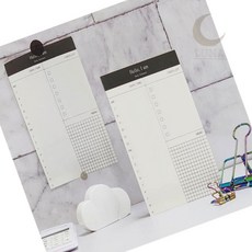 루나mall 체크리스트 메모지 데일리