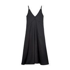 매장정품 그린버터 GREENBUTTER Silky Side Pocket dress Black 001 169168