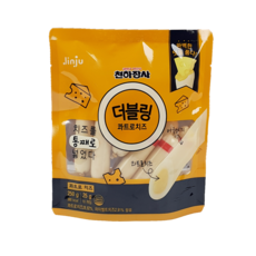 진주햄 천하장사 더블링 콰트로 치즈 250g 소세지 소시지, 4개