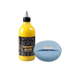 스팽글 바나나 글레이즈 스월 충진 광택 증진제 글레이즈 코팅제+어플, 1개, 300ml